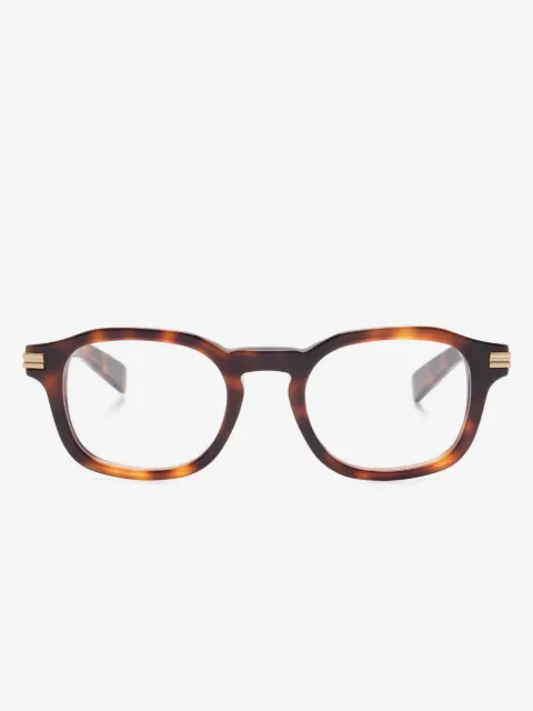 Zegna lentes con armazón estilo carey