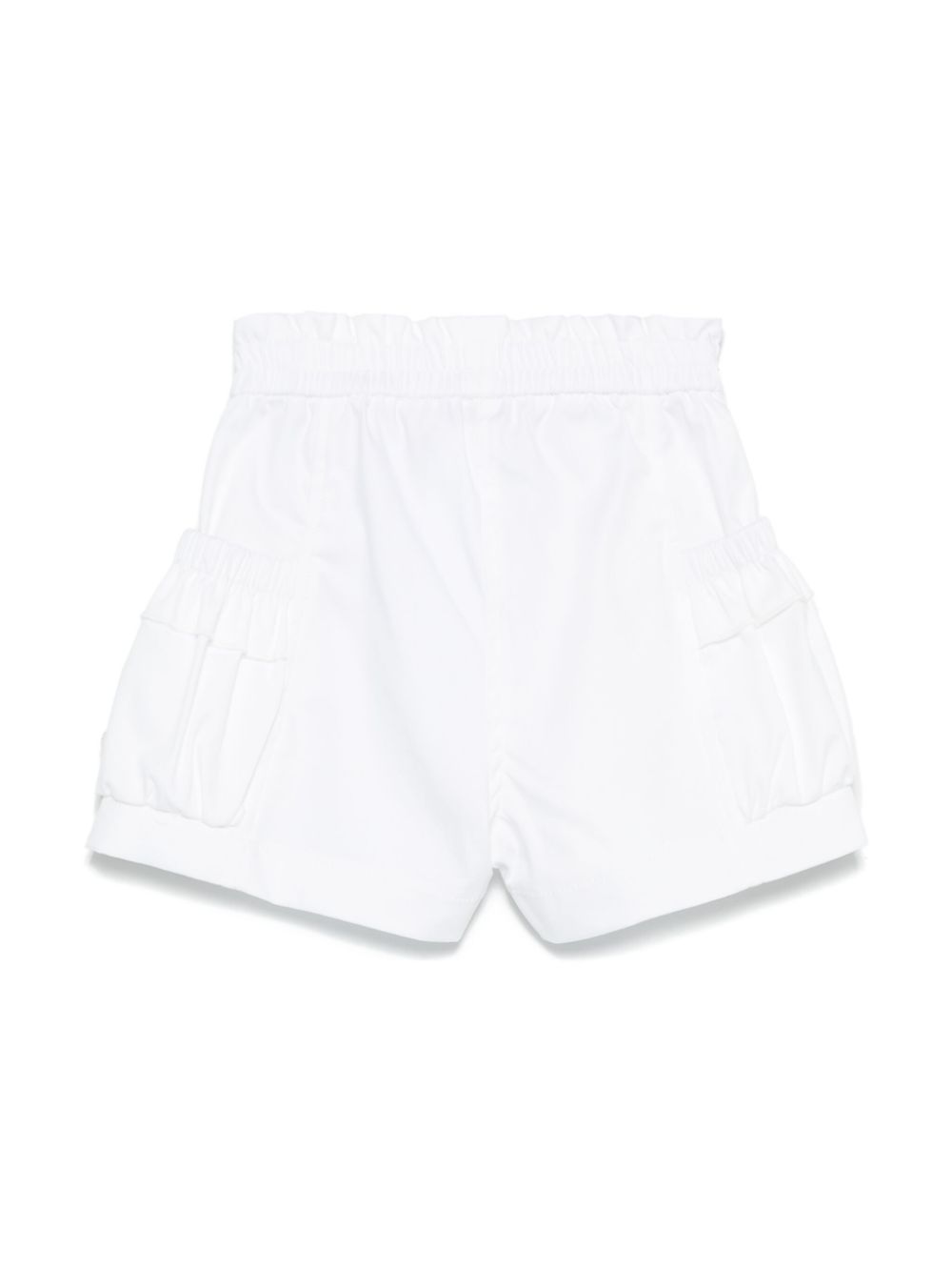 Monnalisa twill-weave shorts - Wit