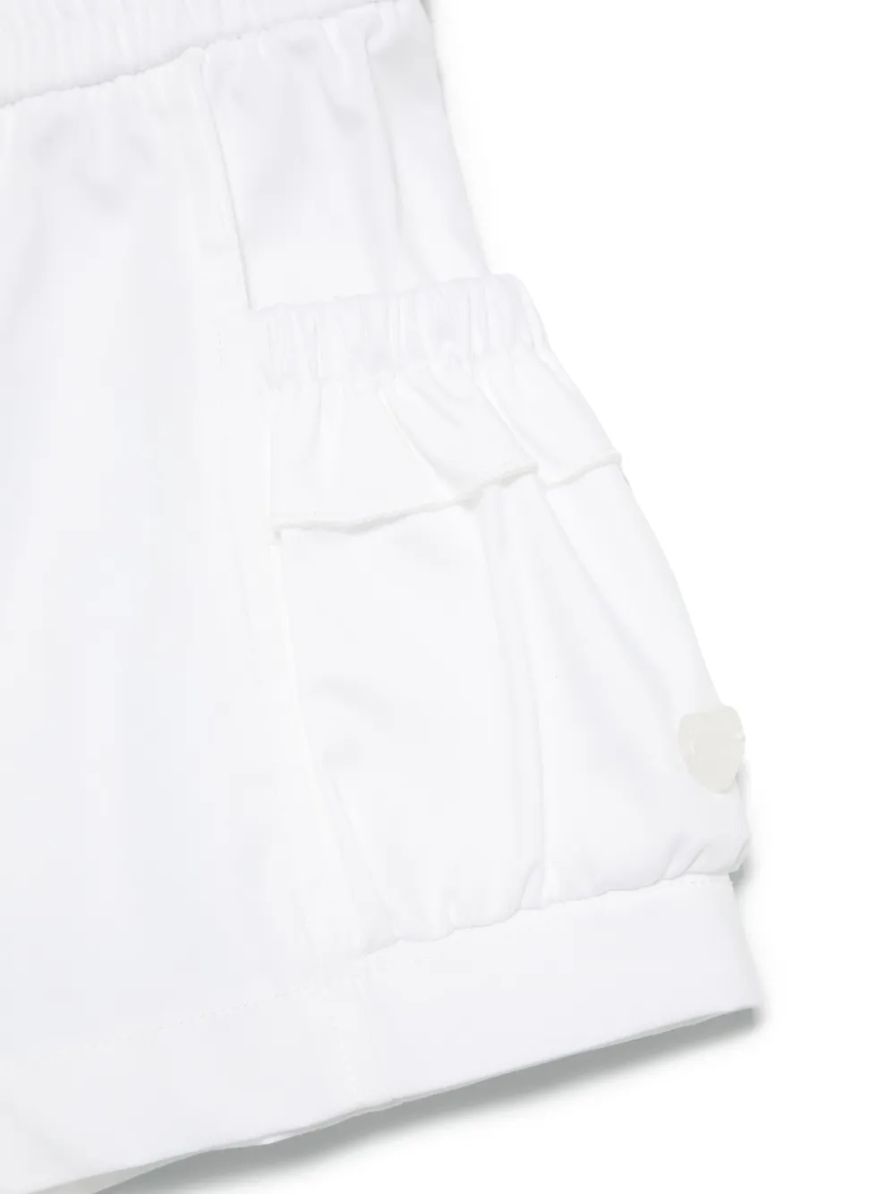 Monnalisa Shorts met twill weving Wit