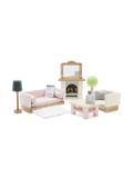 Le Toy Van Doll House Sitting Room Furniture set - Pink