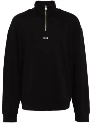 1017 ALYX 9SM Elevated half-zip Sweater | Black | FARFETCH