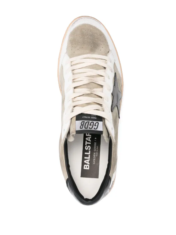 Golden Goose Ball Star Sneakers | Grey | FARFETCH Golden Goose Ball Star Sneakers | Grey | FARFETCH
