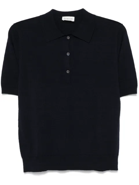 P.A.R.O.S.H. fine-knit polo top  