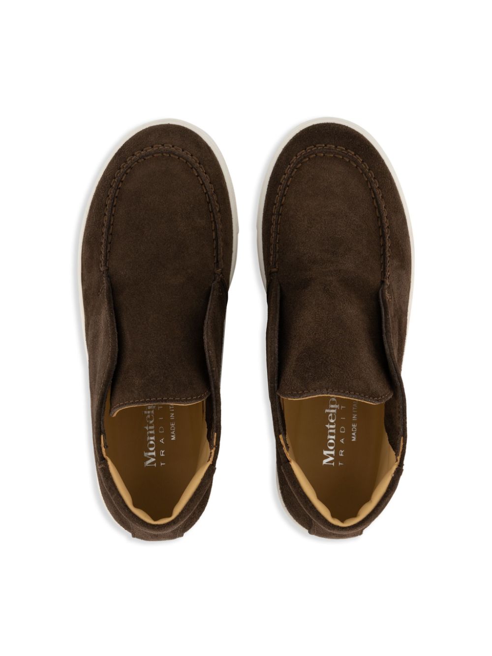 Andrea Montelpare Slip-on sneakers Bruin