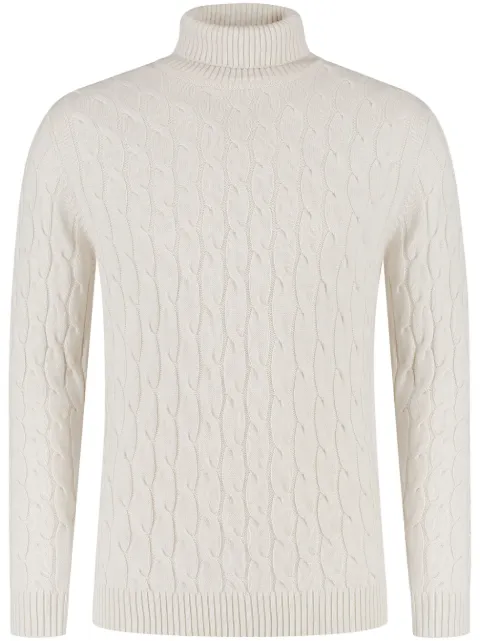 Borrelli cable-knit sweater 