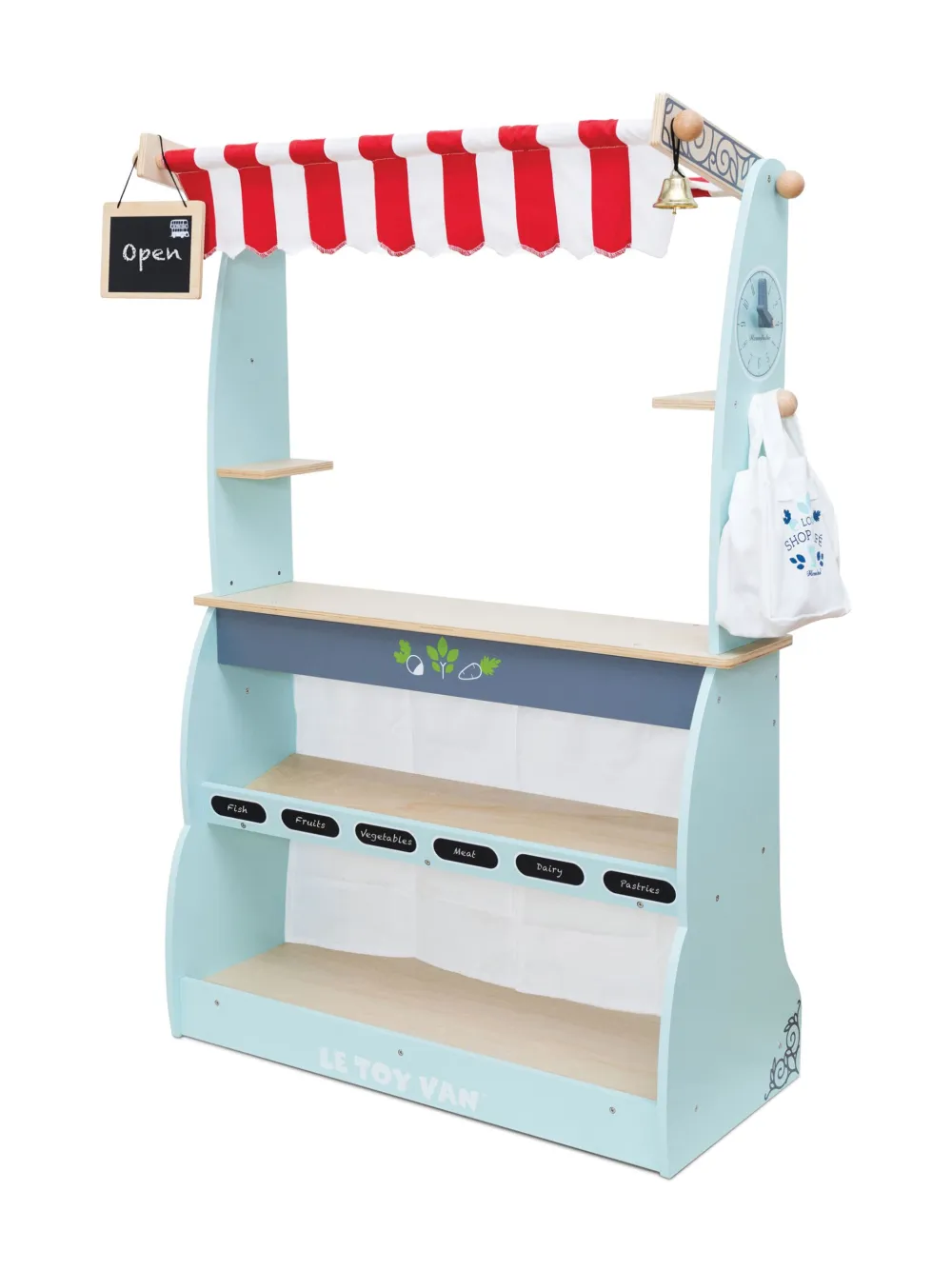 Le Toy Van Shop & Cafe Market stand - Blu