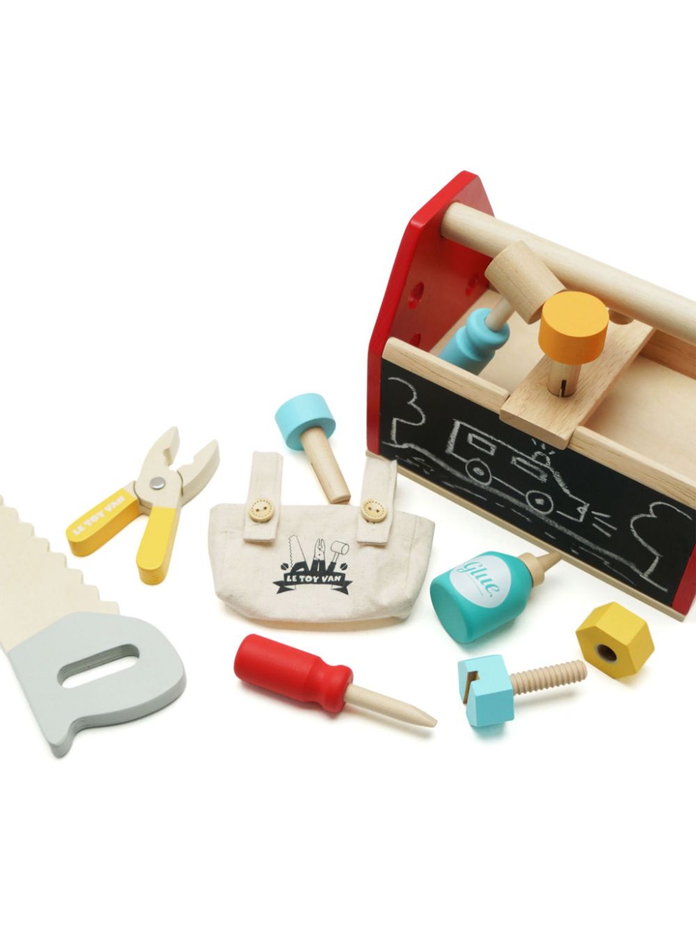 Le Toy Van Tool box tools - Beige