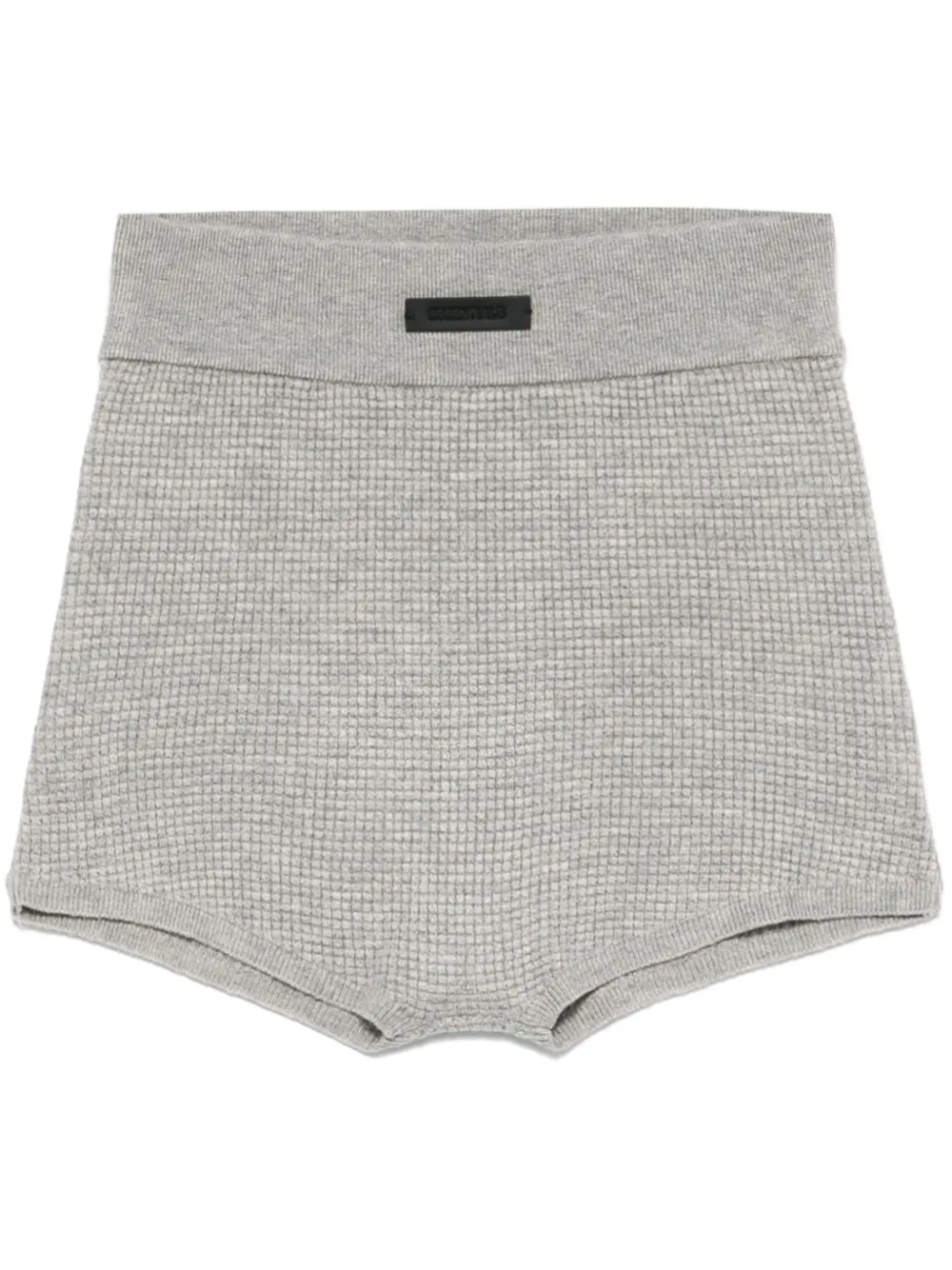 FEAR OF GOD ESSENTIALS waffle-knit shorts | Grey | Image 1