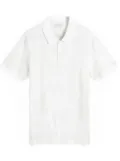 Alexander McQueen Graffiti polo shirt - White