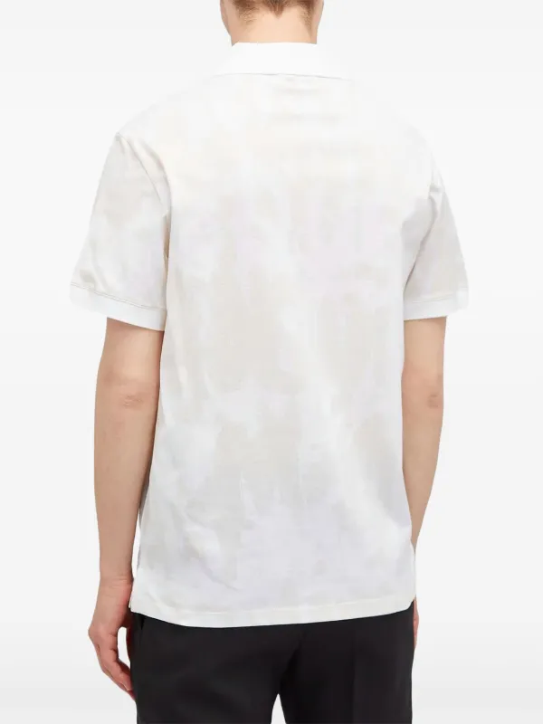 ★alexander mcqueen★ Varsity Short Sleeve T-Shirt White Bla alexander mcqueen Varsity Logo And Skull Cotton T-shirt