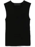 FEAR OF GOD ESSENTIALS waffle tank top - Black