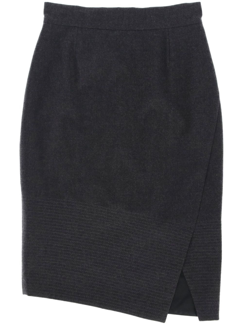 1980s wool skirt