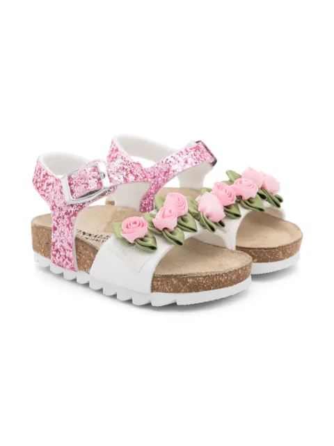 Monnalisa Roselline sandals
