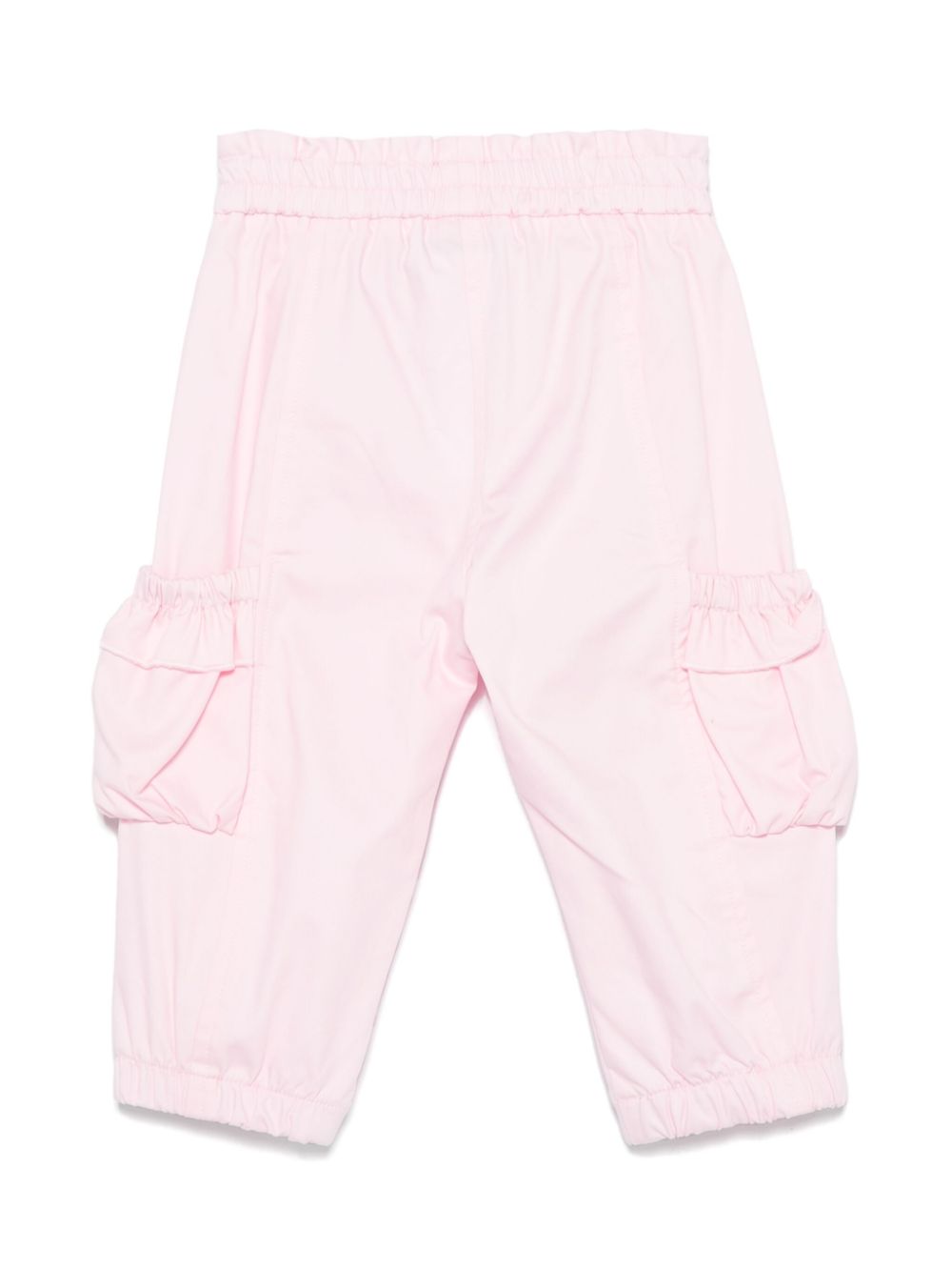 Monnalisa twill-weave cargo pants Roze