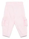 Monnalisa twill-weave cargo pants - Pink