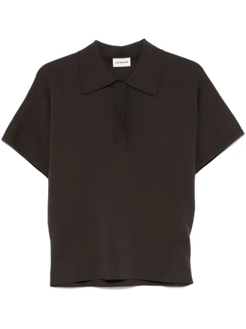 P.A.R.O.S.H. ribbed polo shirt