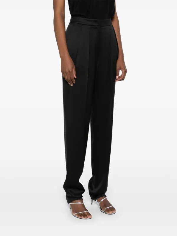 福袋特集 2024 Armani Giorgio Silk FARFETCH | Black | Trousers パンツ