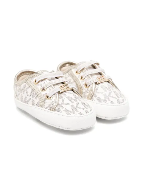 Michael Kors Kids tenis con logo estampado