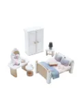 Le Toy Van Dolls House Bedroom toy set - White