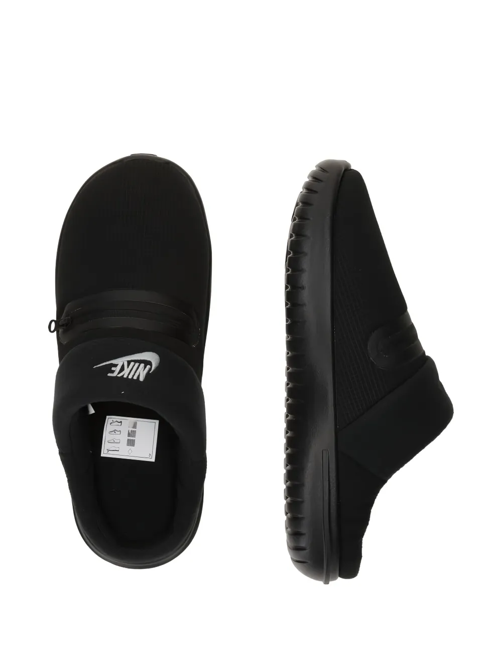 Nike Burrow slippers Zwart