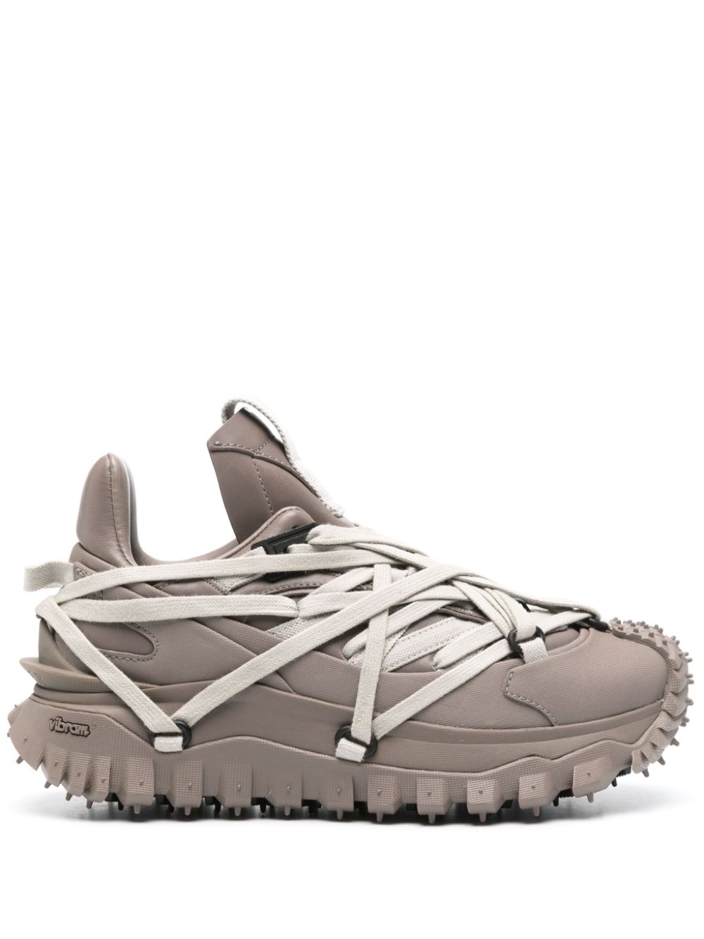 Rick Owens x Moncler Trailgrip Megalace sneakers Neutrals