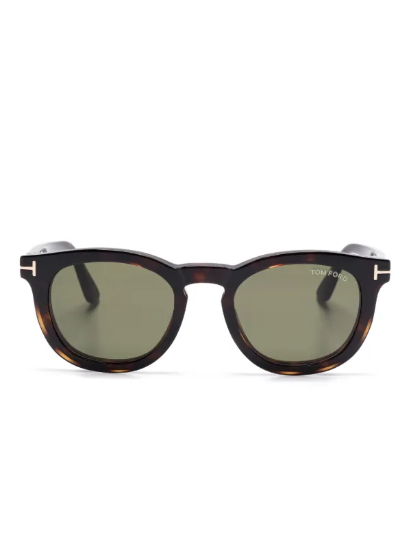 TOM FORD Eyewear パント眼鏡フレーム | ブラウン | FARFETCH JP