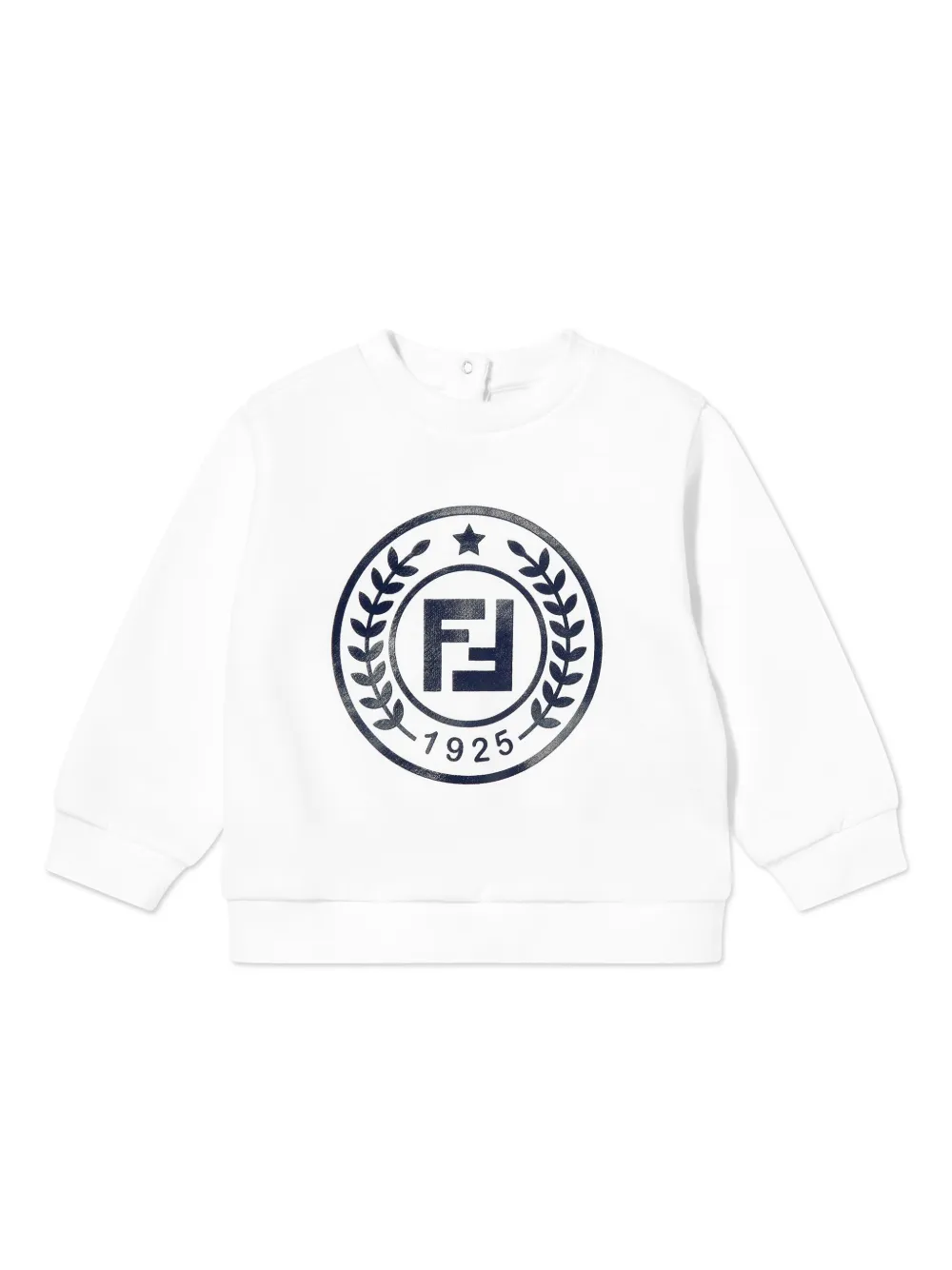 Fendi Kids sudadera estampada | blanco | Image 1