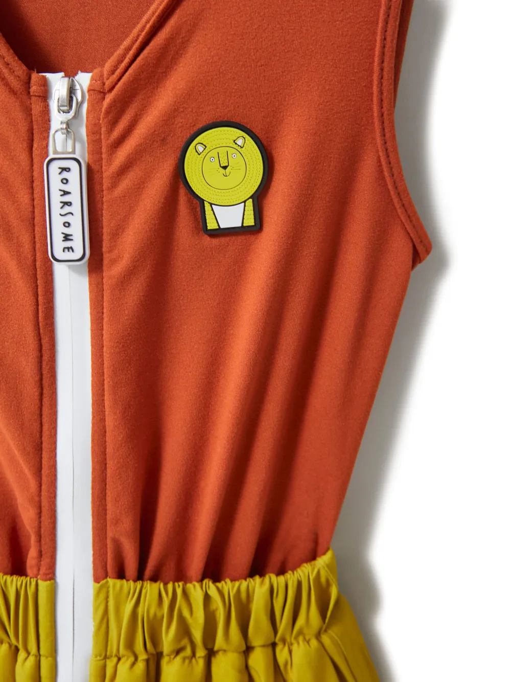 Roarsome Sneeuwpak met patchdetail Geel