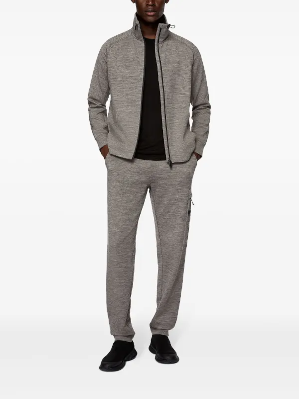 Boggi Milano zip-up Sweatshirt Grey FARFETCH AO