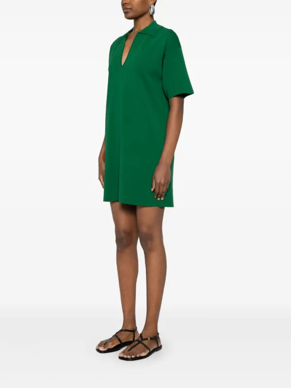 green emerald velvet dress P.A.R.O.S.H