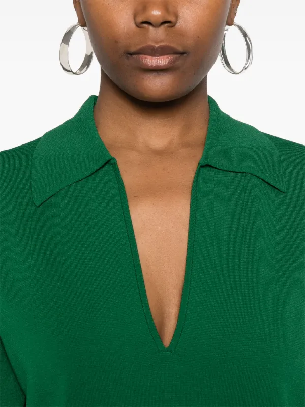 green emerald velvet dress P.A.R.O.S.H