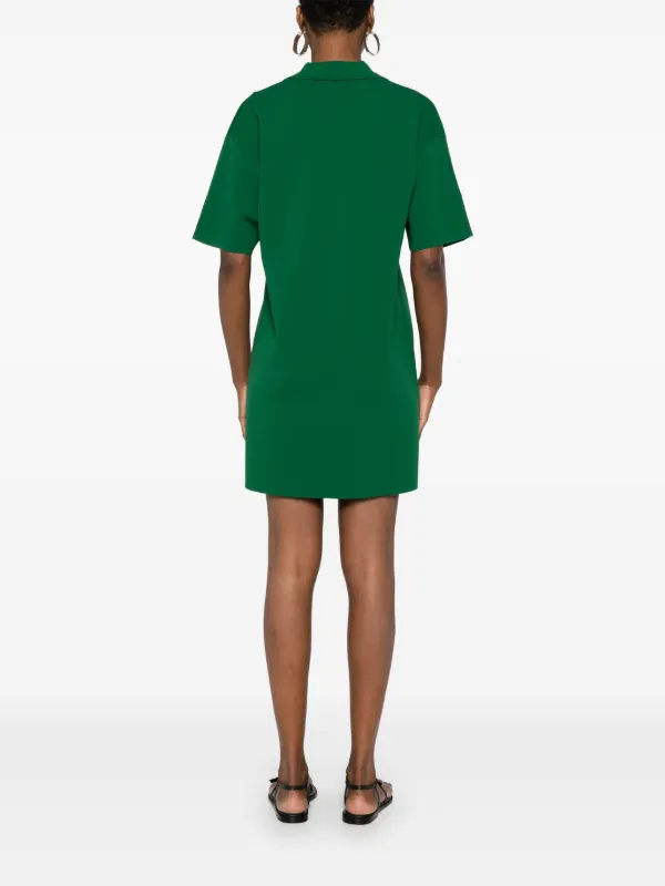 green emerald velvet dress P.A.R.O.S.H main image 1