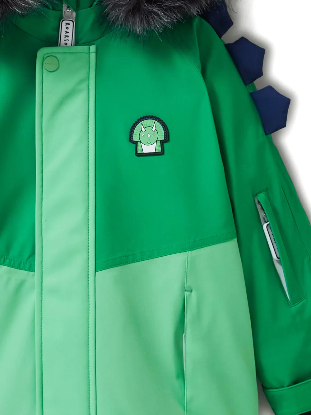 Roarsome Jack met patchdetail Groen