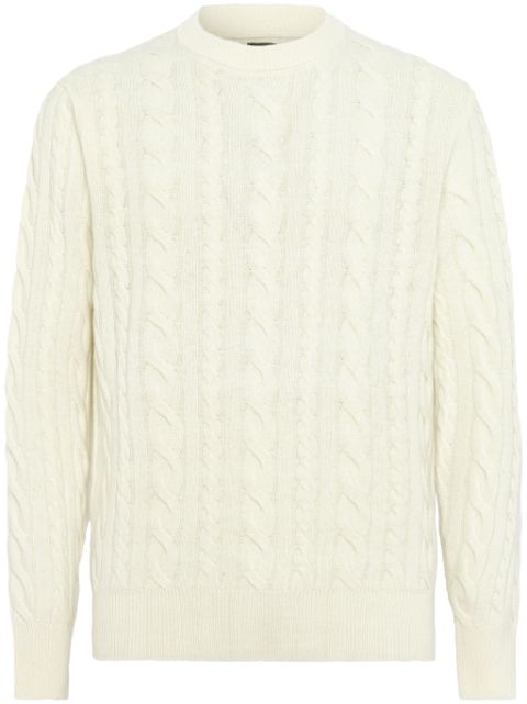 Boggi Milano crew-neck wool sweater Men