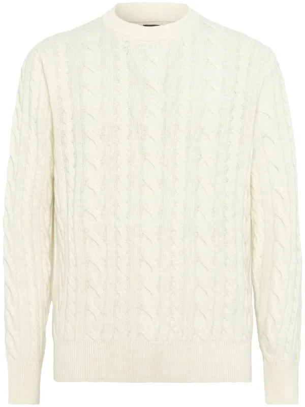 Boggi Milano クルーネック セーター | ホワイト | FARFETCH JP