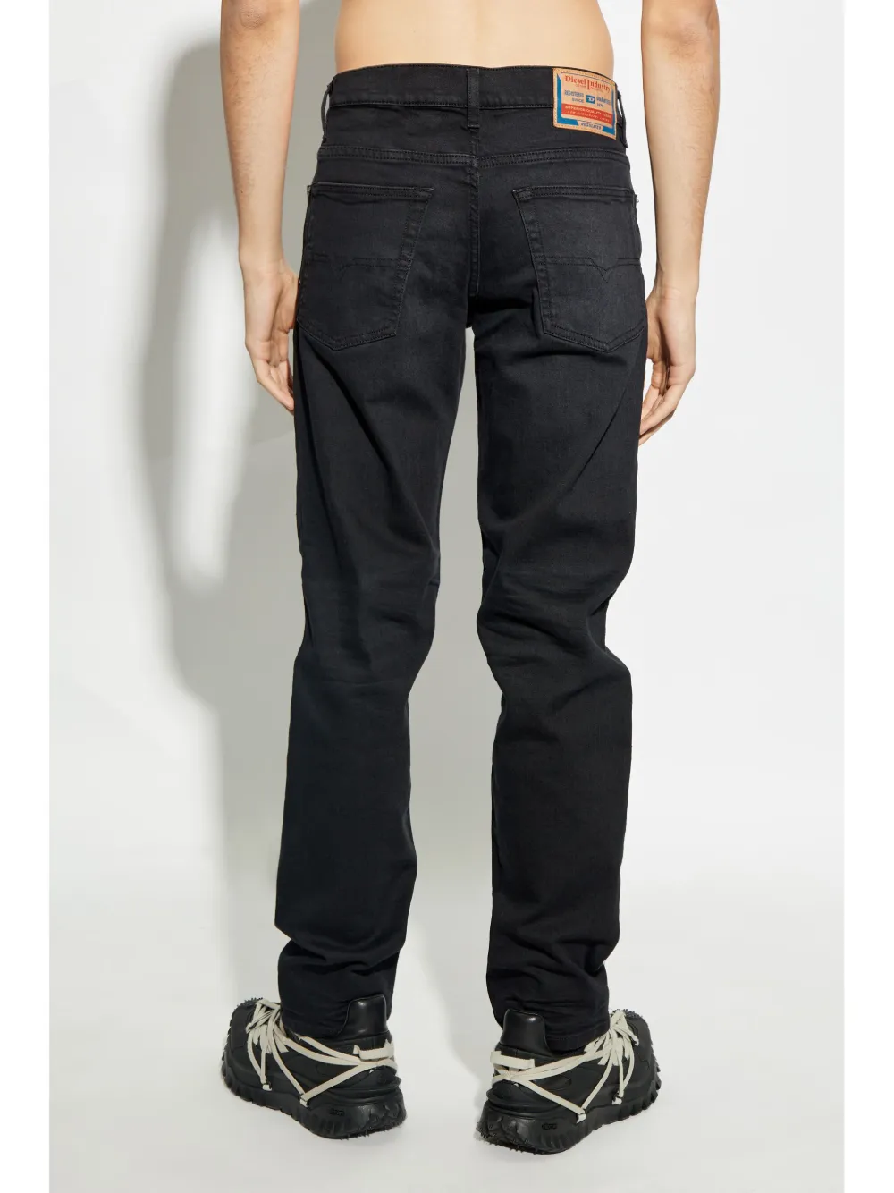 Diesel Straight jeans Zwart