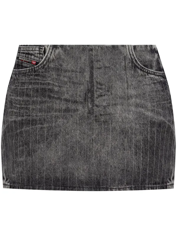 Diesel ダメージ加工 ミニスカート Diesel De-Pra-Mini-S3 スカート | FARFETCH JP