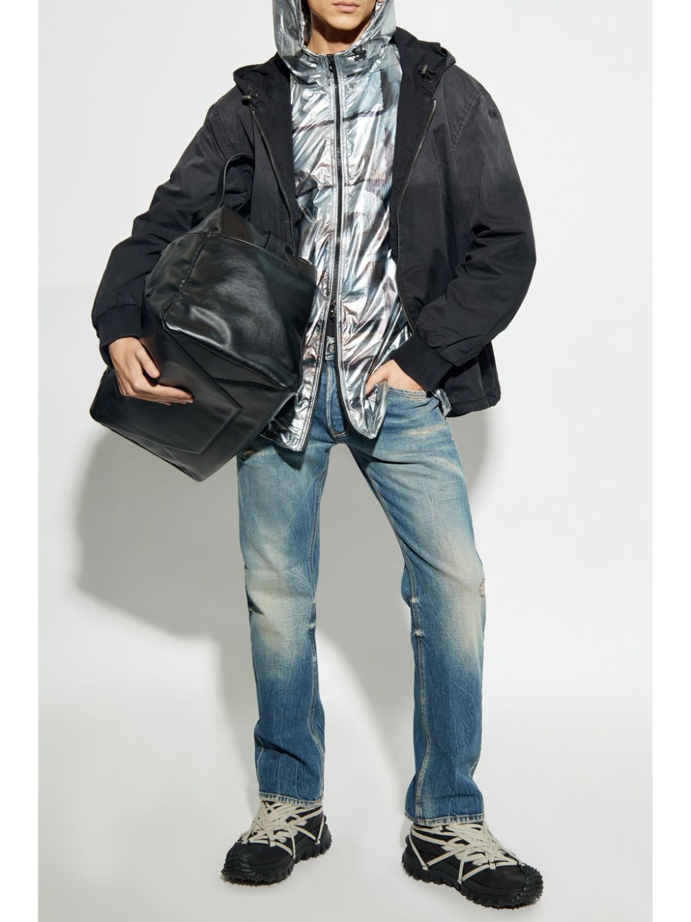 Diesel J-Otte jacket - Grijs