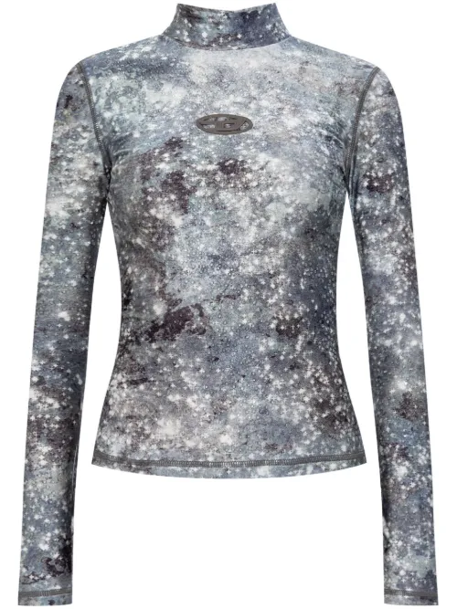 Diesel t-shirt T-Akara - Bleu - Diesel - Modalova