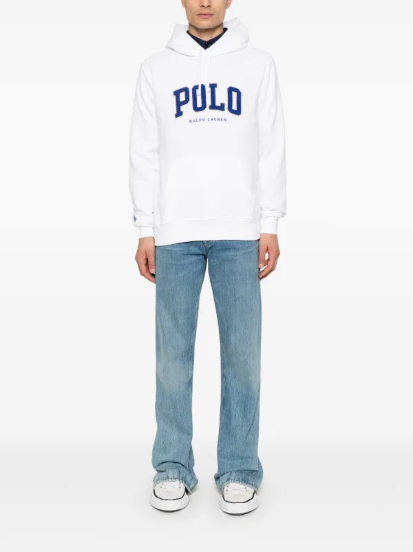 Polo Ralph Lauren ロゴ パーカー | ホワイト | FARFETCH JP