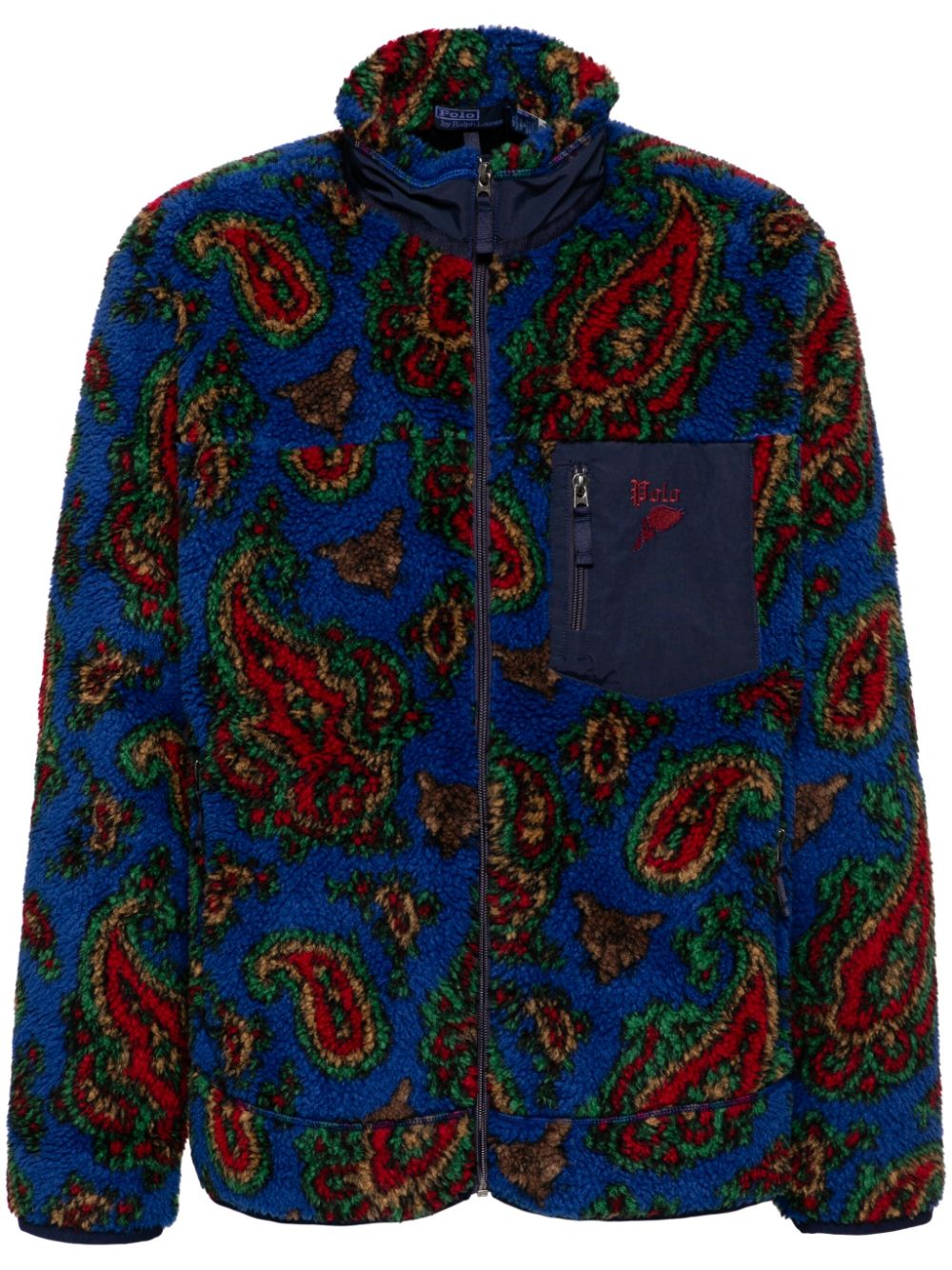 Polo Ralph Lauren Paisley Print Fleece jacket Men