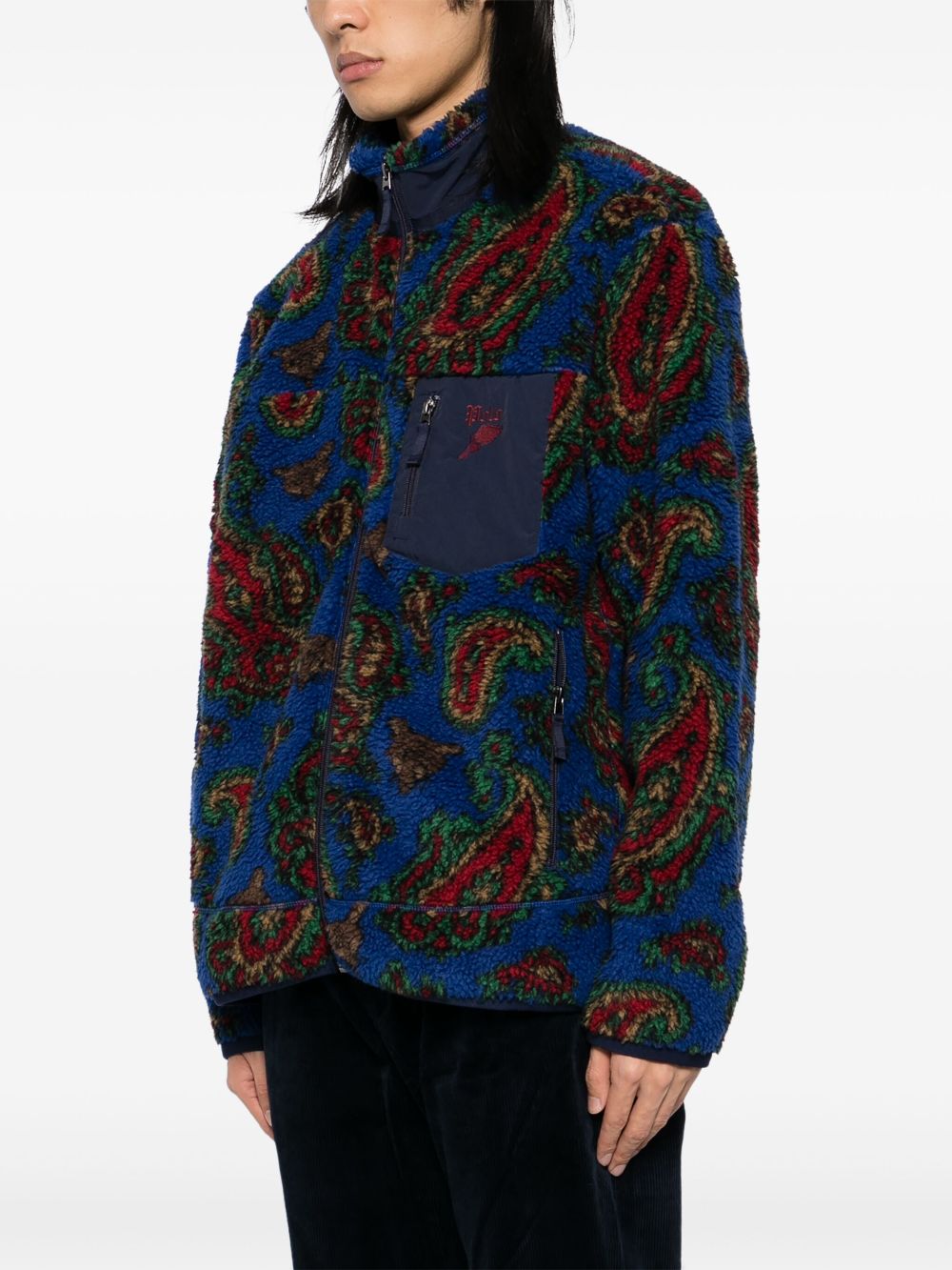 Polo Ralph Lauren Paisley Print Fleece jacket Men