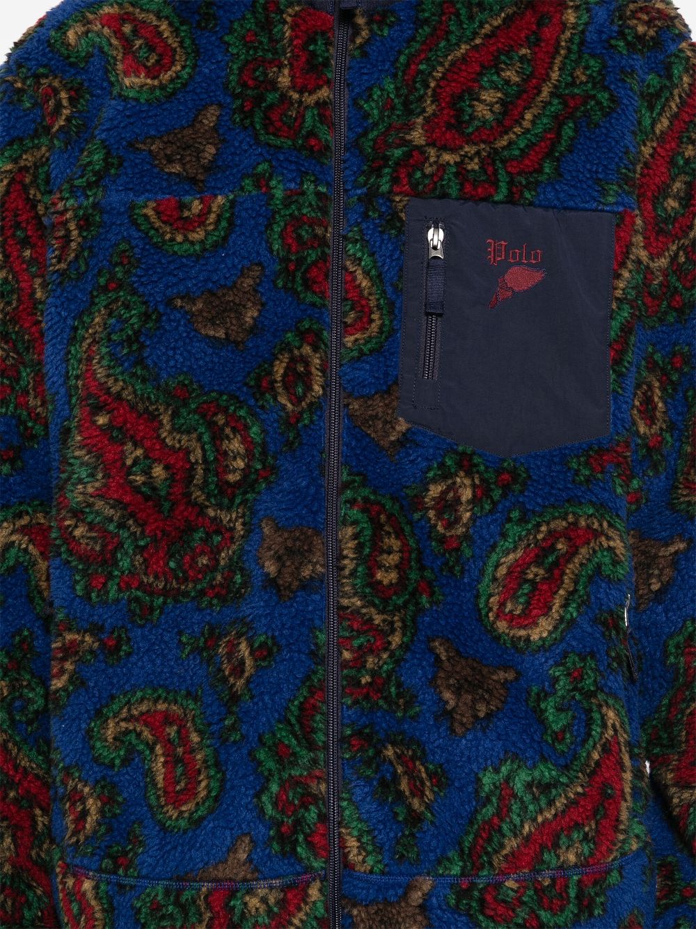 Polo Ralph Lauren Paisley Print Fleece jacket Men