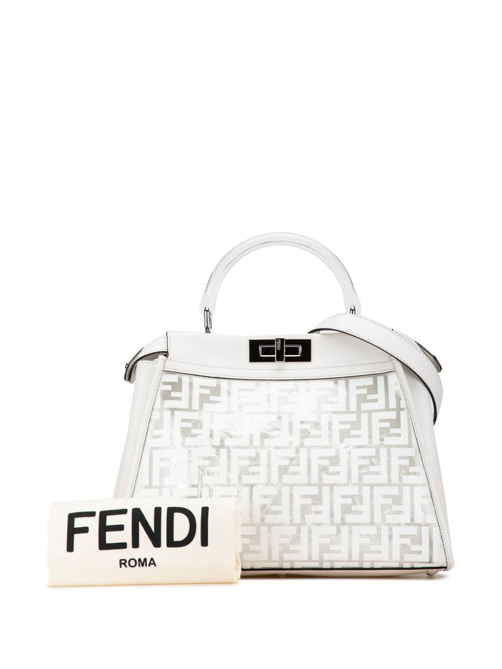 Fendi 2000-2023 Limited Edition Medium PVC Peekaboo satchel