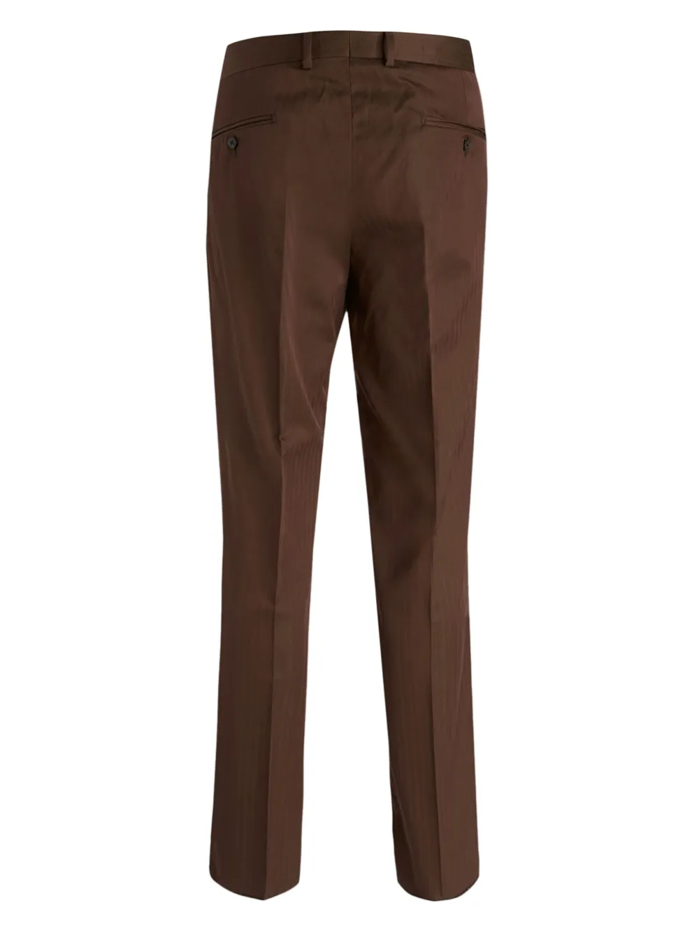 briandales Brian Dales Broek met toelopende pijpen - Bruin