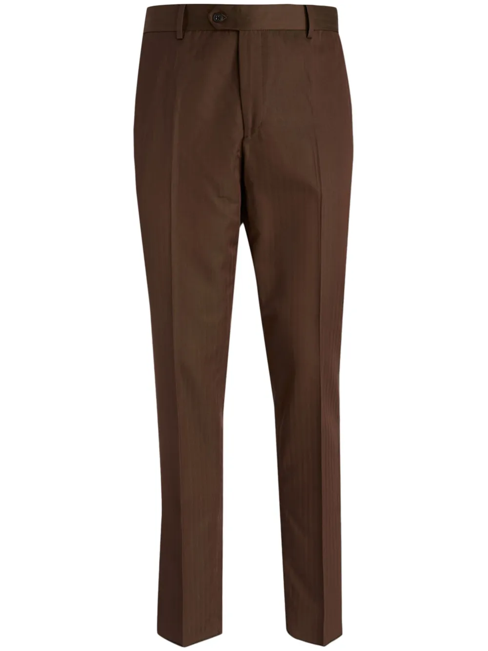 Brian Dales tapered trousers | Brown | Image 1