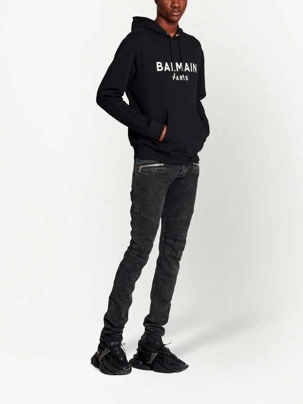 Balmain logo-print hoodie | Hoodies | Image 2