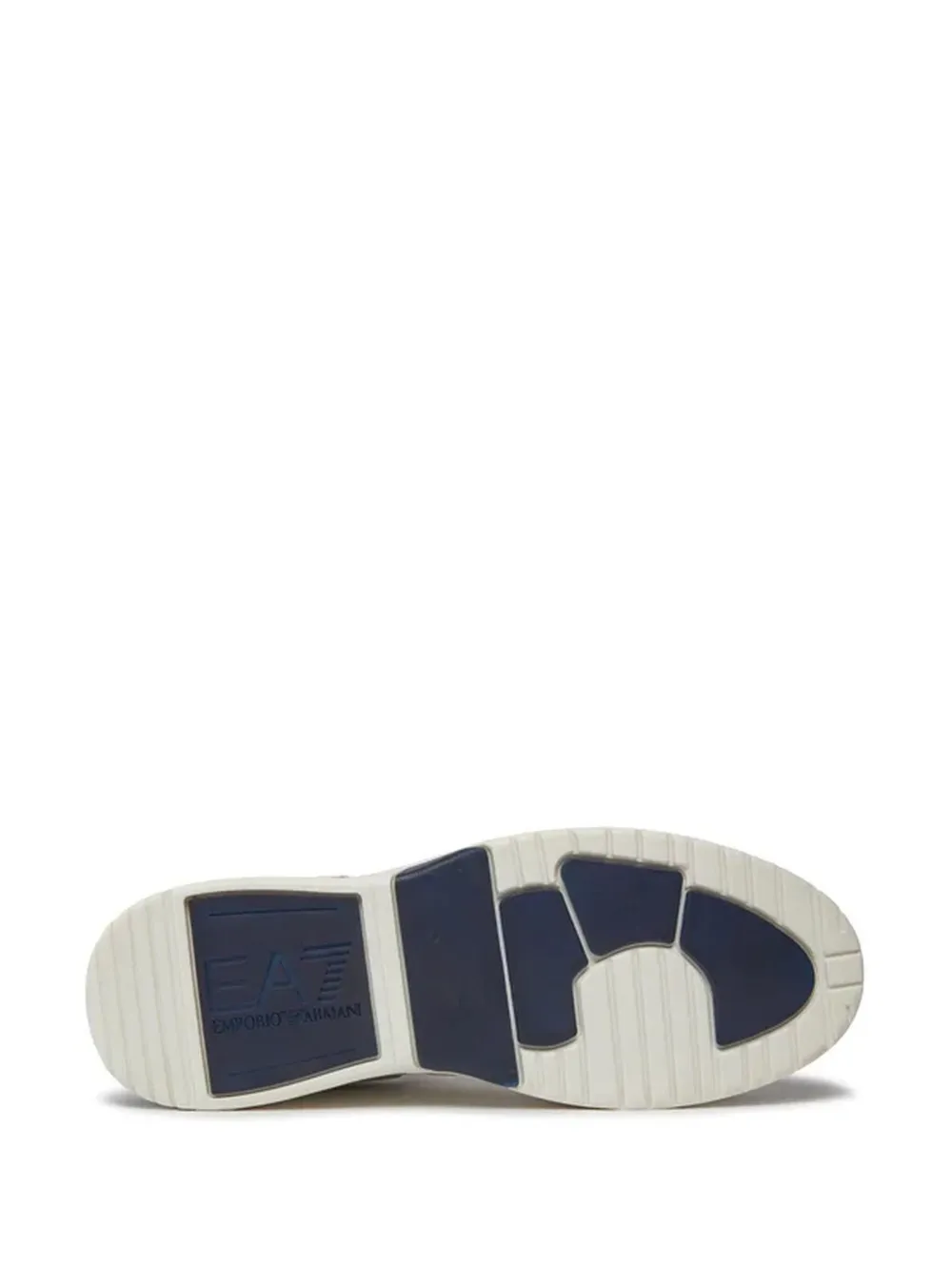 Ea7 Emporio Armani logo-detail high-top sneakers White