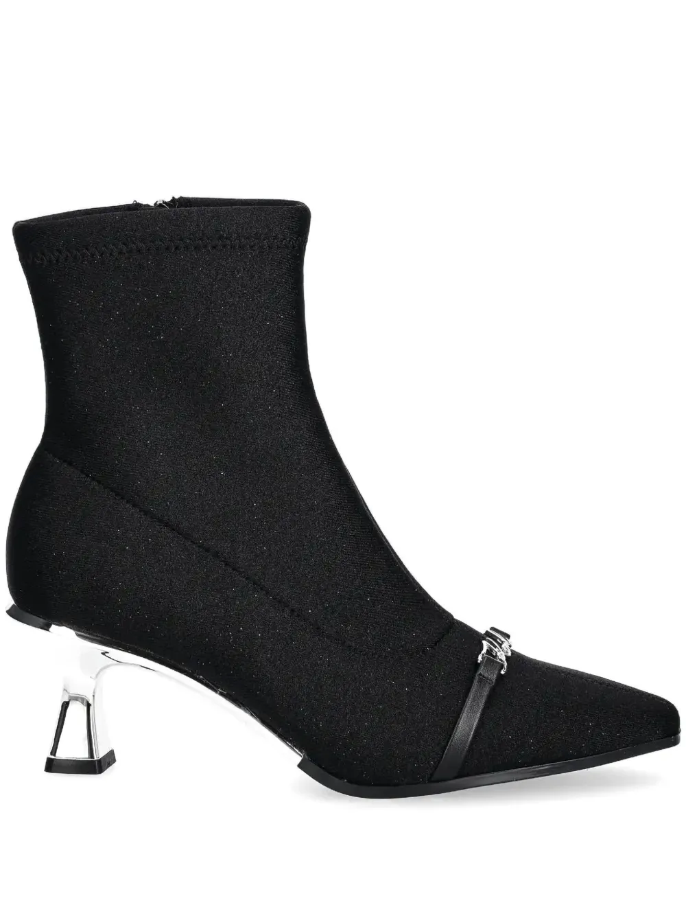 Karl Lagerfeld Panache enkellaarzen Zwart