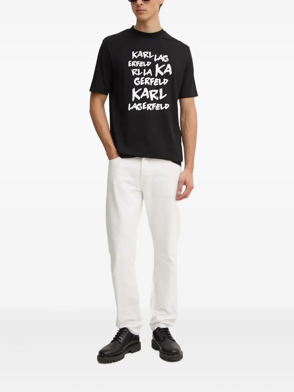 Karl Lagerfeld playera con logo estampado | Playeras | Image 2